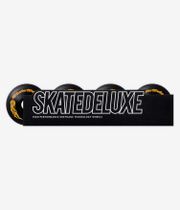 skatedeluxe Flame Conical ADV Roues (black) 55mm 99A 4 Pack