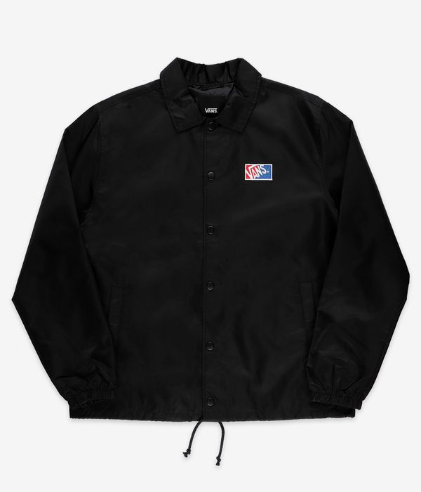 Vans Torry Nylon Coaches Jacket (black white)