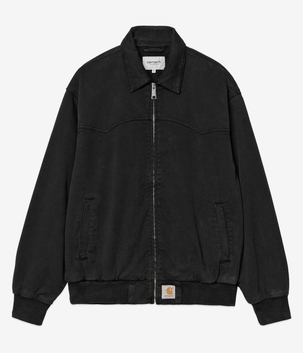 Carhartt WIP OG Santa Fe Dewey Jacket (black garment dyed)