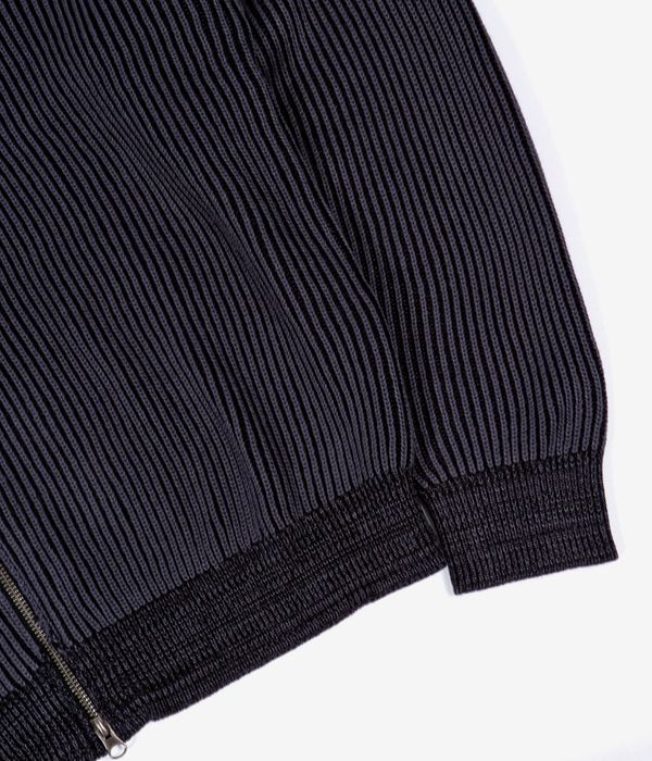 Wasted Paris Pusher Knit Sudadera con cremallera (black charcoal)