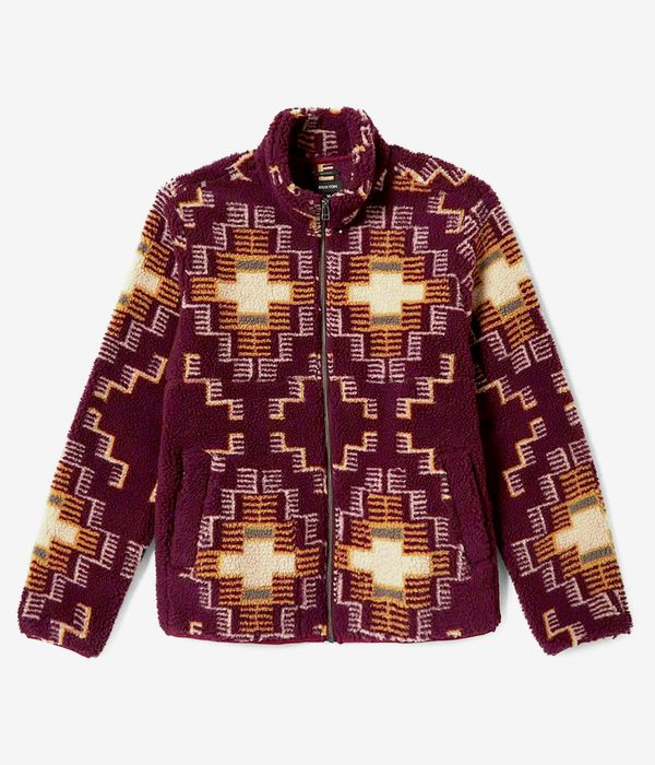 Brixton Artic Fleece Veste (light cabernet)