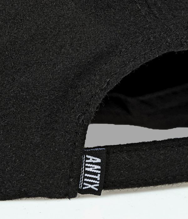 Antix Vita 6 Panel Wool Casquette (black)