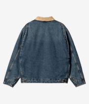 Carhartt WIP OG Detroit Smith Veste (blue dusty h brown worn used was)