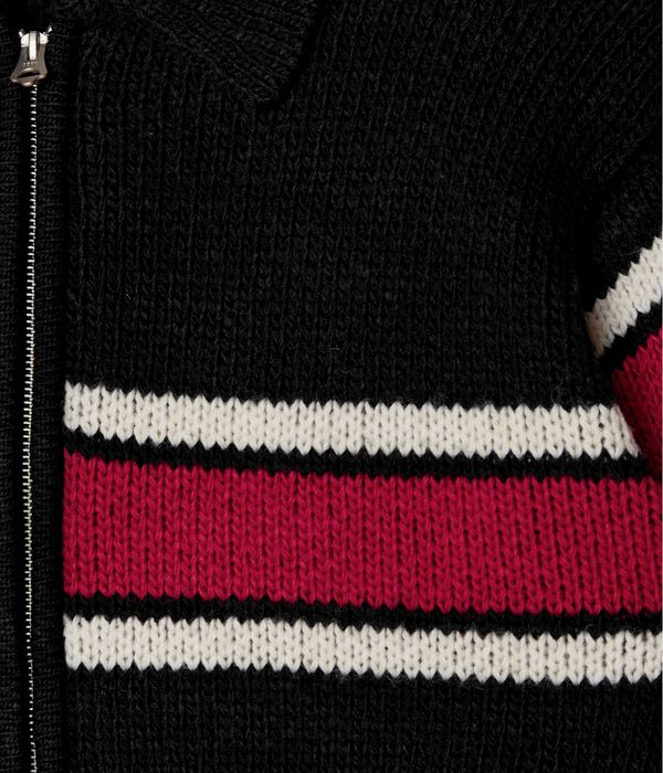 Obey Bernard Zipper-Sweatshirt (black)