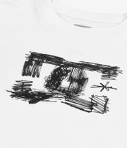 DC Sketchy Camiseta (white)