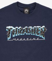 Thrasher Black Ice T-Shirt (navy)