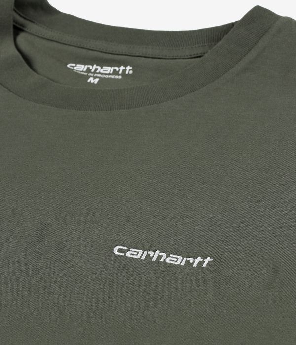 Carhartt WIP Script Embroidery T-shirt (leaf white)