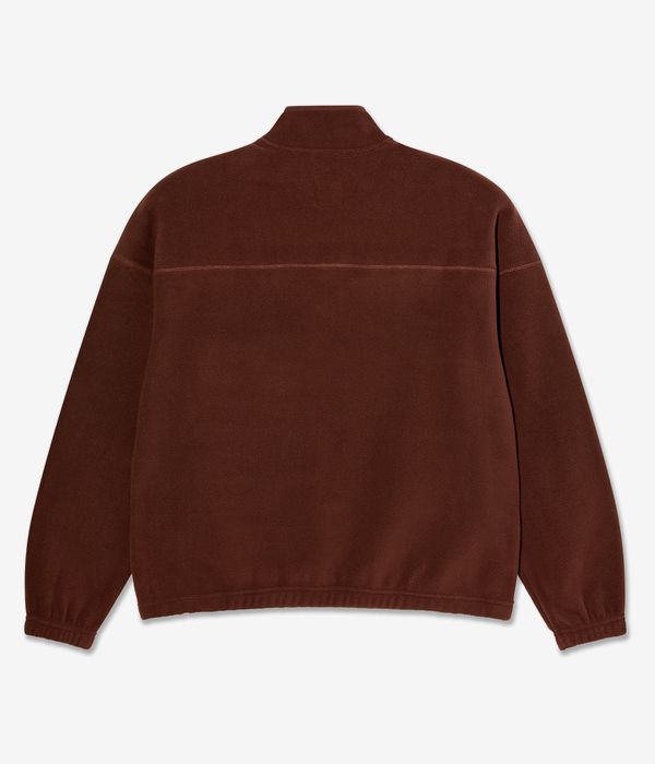 Polar Ivan Half Zip Sweater (wine)