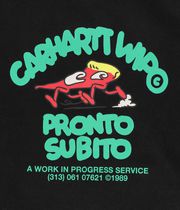 Carhartt WIP Pronto Zip-Sweatshirt avec capuchon (black)