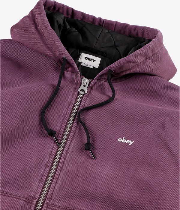 Obey Wittern Veste (potent purple faded wash)