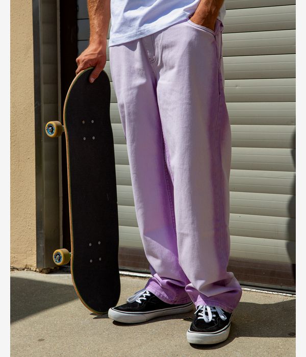 Dime Classic Relaxed Denim Jeans (violet)
