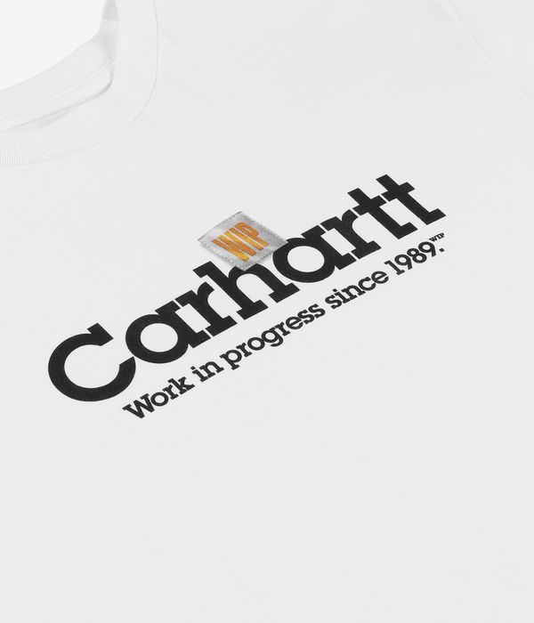 Carhartt WIP Label Script Organic T-Shirt (white)