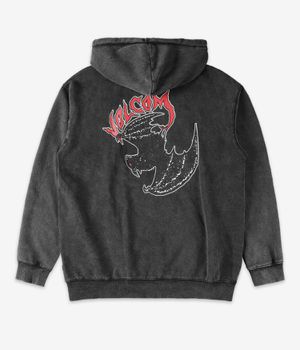 Volcom Nightwasher Felpa Hoodie (light acid black)