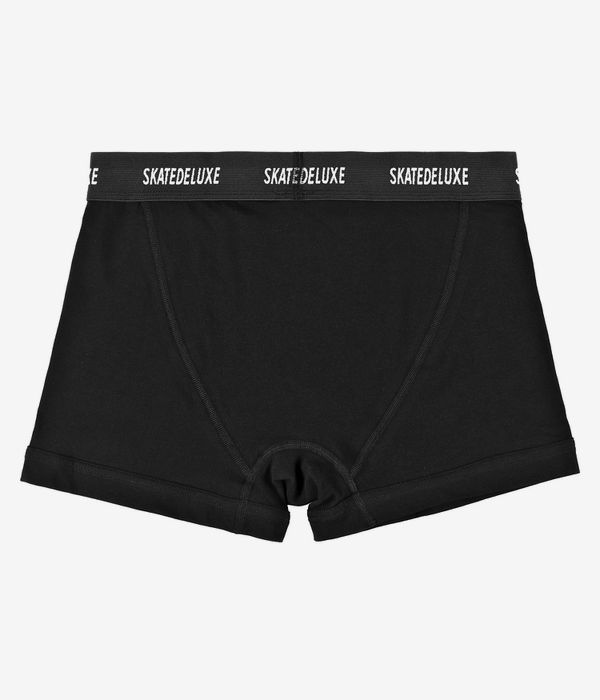 skatedeluxe Trunk Boxers (black white) 2 Pack