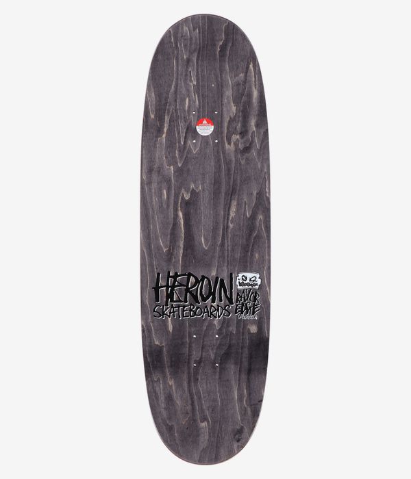 Heroin Skateboards Razoregg Symmetrical Spliced 9.5" Tabla de skate (multi)