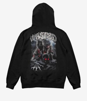 Wasted Paris Undead Felpa Hoodie con zip (black)