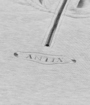 Antix Simplex Half Zip Sweatshirt (heather white)