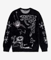 RIPNDIP Space Walk Mohair Sweatshirt (black)