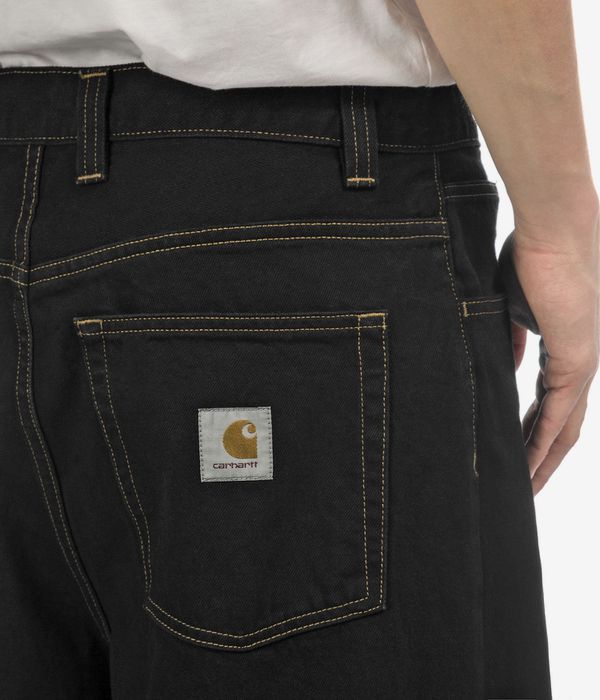 Carhartt WIP Brandon Pant Cotton Smith Jeans (black rinsed)