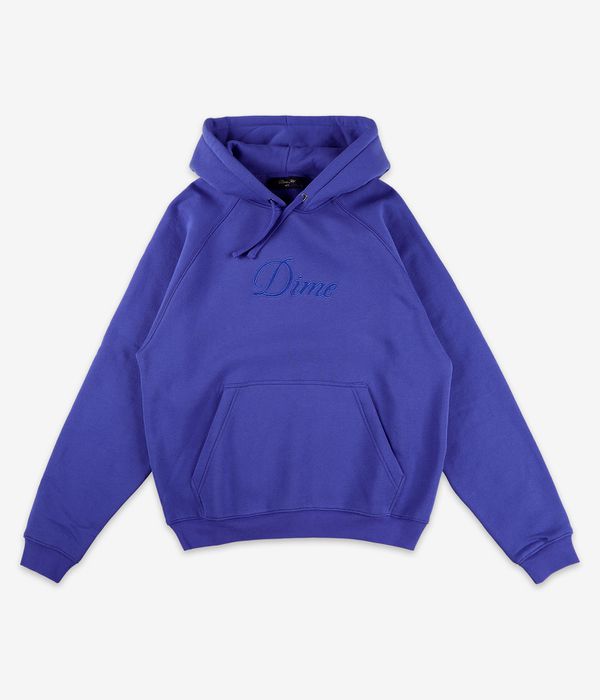 Dime Cursive Hoodie (deep marine)