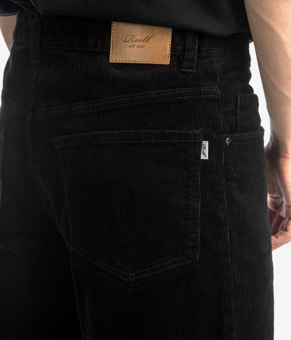REELL Solid Broeken (black cord)