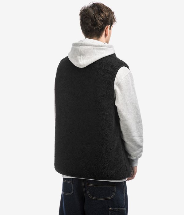Antix Sherpa Fleece Vest (black)