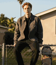 Obey Workman Giacca (black wrinkle wash)