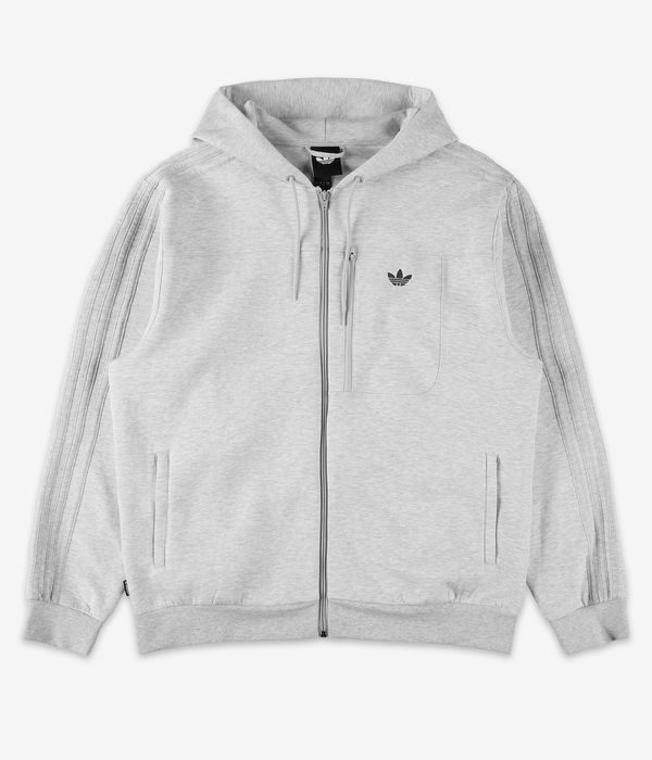 adidas Tech Fleece Chaqueta (light grey heather black)