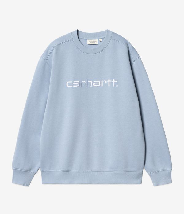 Carhartt WIP W' Basic Felpa women (misty sky white)