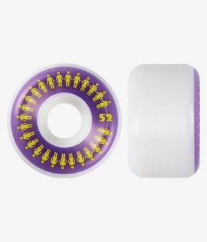 Girl Repeater Conical Rollen (white purple) 52mm 99A 4er Pack