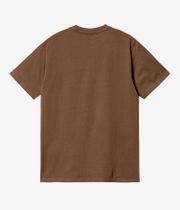 Carhartt WIP Script T-Shirt (tamarind white)
