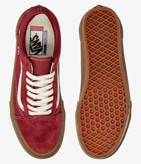 Vans old skool high red cheap