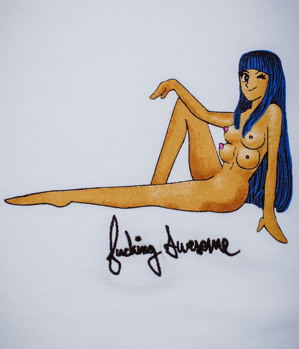 Fucking Awesome FA World Girl T-Shirt (white)