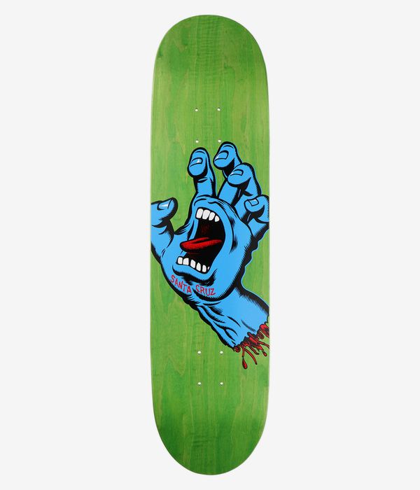 Santa Cruz Screaming Hand 8.8" Planche de skateboard (green)