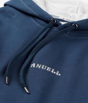Anuell Tenor Organic sweat à capuche (navy cream contrast)