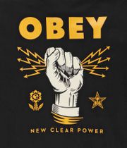 Obey New Clear Power Bluzy z Kapturem (black)