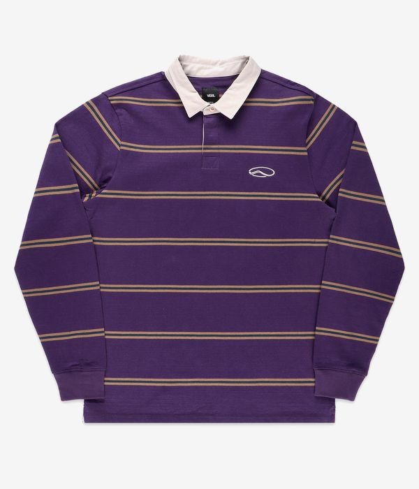 Vans Gatewood Rugby Stripe Sweatshirt (gothic grape)