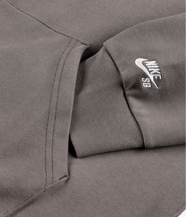 Nike SB Chest Logo Sudadera con cremallera (cave stone white)