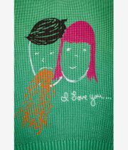 Fucking Awesome I Love You Sweatshirt (moss)