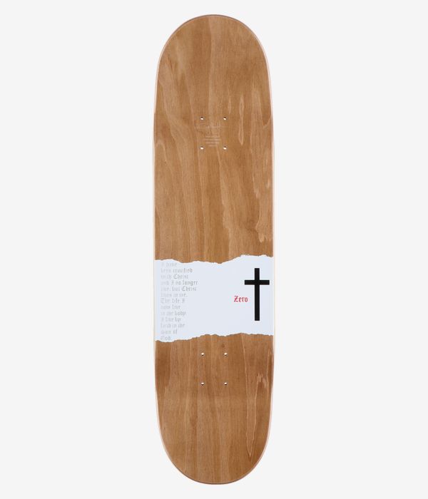 Zero Sheckler Cross 8.5" Skateboard Deck (multi)