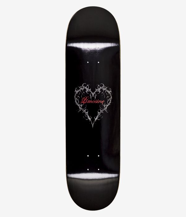 Limosine Heart 8.6" Skateboard Deck (black)