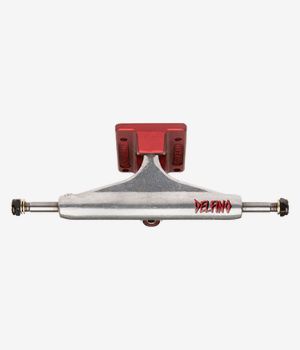 Independent 144 Stage 11 Standard Delfino Hollow Truck (silver red) 8.25"