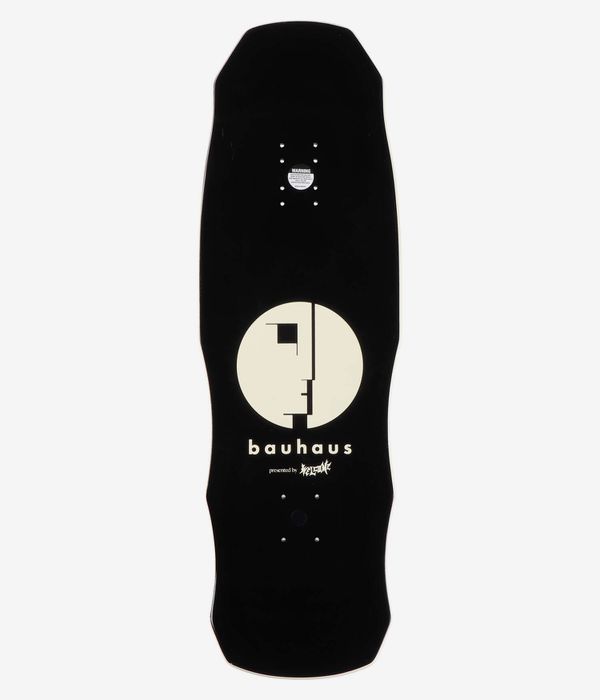 Welcome x Bauhaus Portrait 9.85" Skateboard Deck (bone)