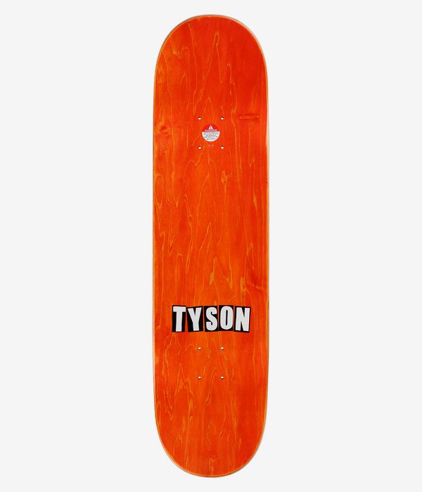 Baker Peterson Ribbon Stack B2 8.38" Skateboard Deck (red)