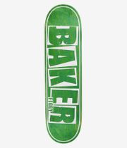 Baker Figgy Brand Name 8.25" Skateboard Deck (green)