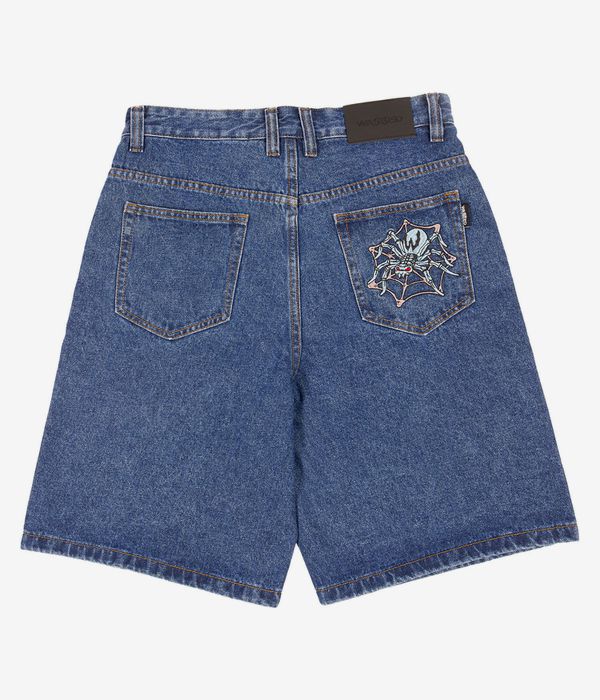Wasted Paris Prey Casper Shorts (washed blue)