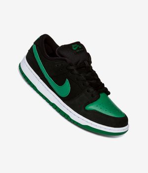 Nike SB Dunk Low Pro Schoen (black pine green)