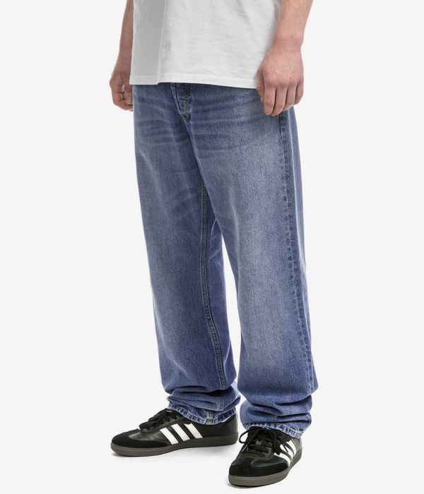 Carhartt WIP Marlow Pant Cotton Edgewood Jeans (blue worn bleached)