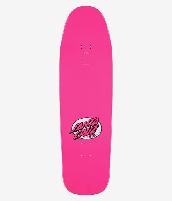 Santa Cruz Dressen Hannya Mask Pro Shaped 9.3" Skateboard Deck (pink)