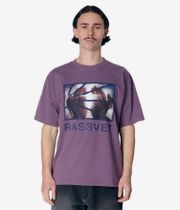 RASSVET | PACCBET Logo Knit T-Shirt (purple)